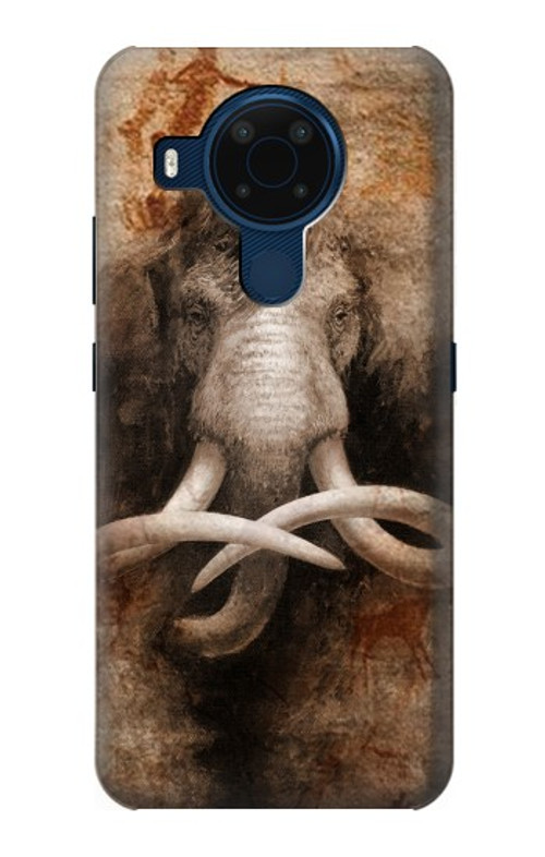 S3427 Mammoth Ancient Cave Art Case Cover Custodia per Nokia 5.4