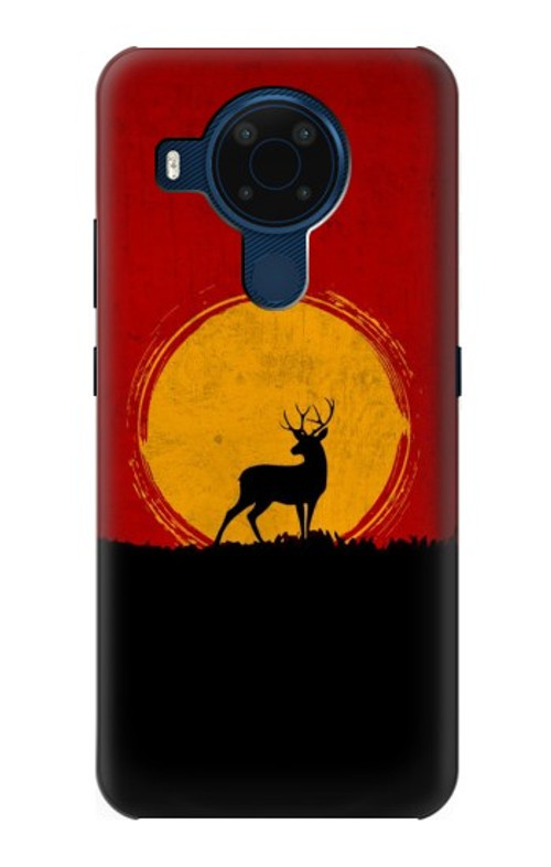 S3513 Deer Sunset Case Cover Custodia per Nokia 5.4