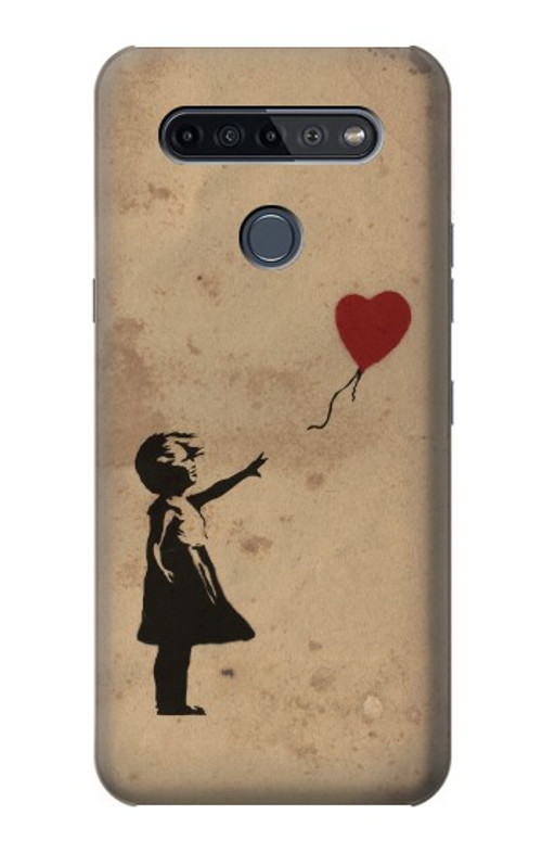 S3170 Girl Heart Out of Reach Case Cover Custodia per LG K51S