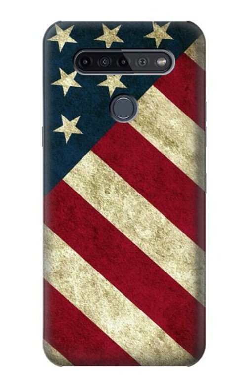 S3295 US National Flag Case Cover Custodia per LG K51S