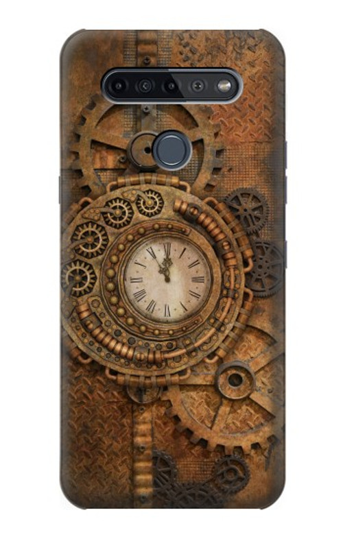 S3401 Clock Gear Steampunk Case Cover Custodia per LG K51S