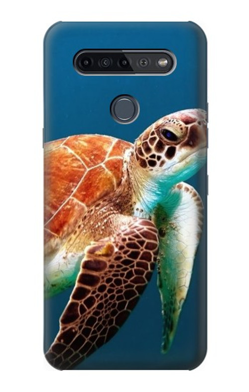 S3497 Green Sea Turtle Case Cover Custodia per LG K51S