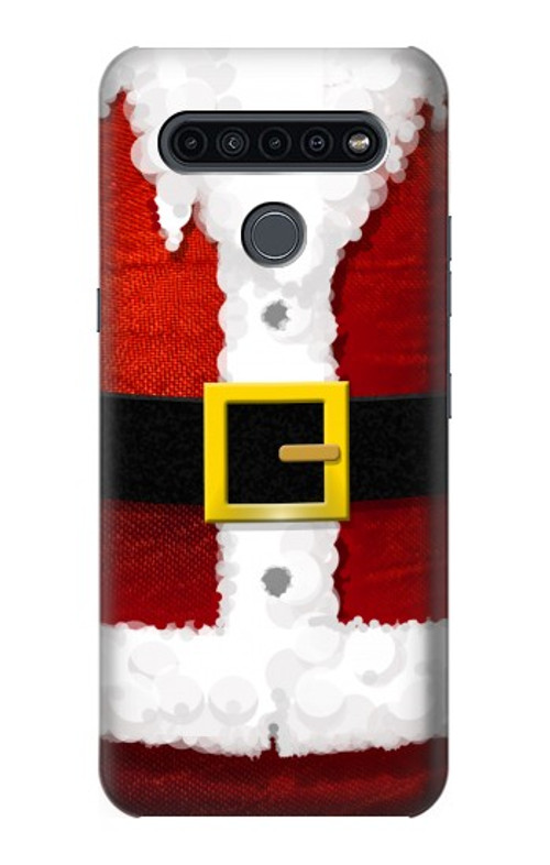 S2846 Christmas Santa Red Suit Case Cover Custodia per LG K41S