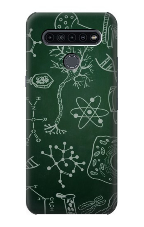 S3211 Science Green Board Case Cover Custodia per LG K41S
