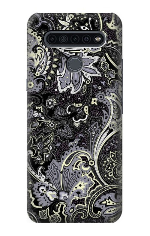 S3251 Batik Flower Pattern Case Cover Custodia per LG K41S