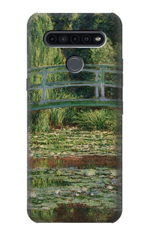 S3674 Claude Monet Footbridge and Water Lily Pool Case Cover Custodia per LG K41S