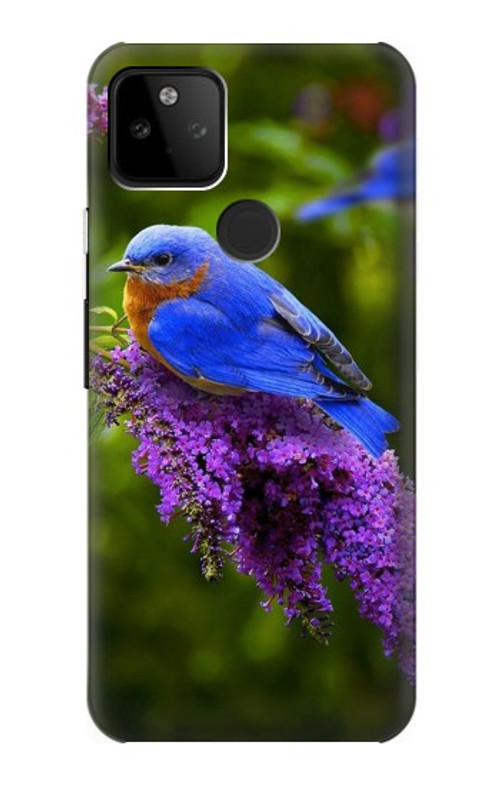 S1565 Bluebird of Happiness Blue Bird Case Cover Custodia per Google Pixel 5A 5G