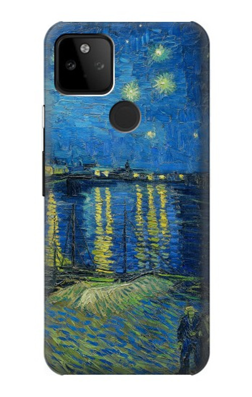 S3336 Van Gogh Starry Night Over the Rhone Case Cover Custodia per Google Pixel 5A 5G