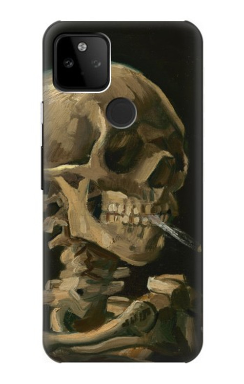 S3358 Vincent Van Gogh Skeleton Cigarette Case Cover Custodia per Google Pixel 5A 5G