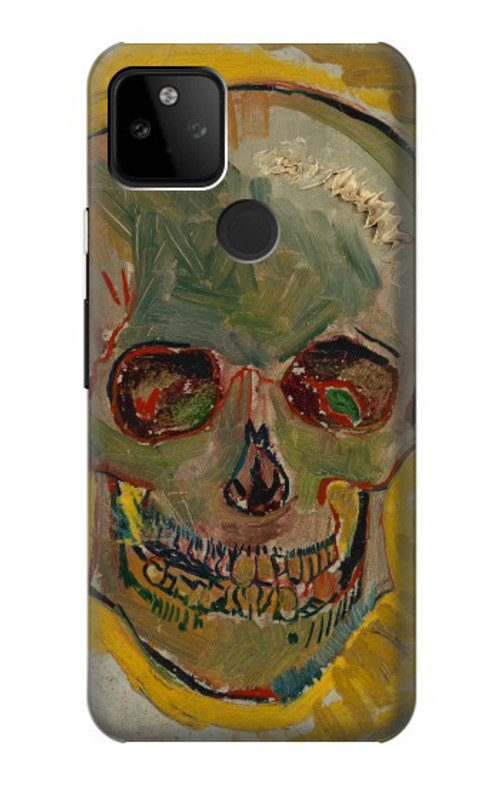 S3359 Vincent Van Gogh Skull Case Cover Custodia per Google Pixel 5A 5G