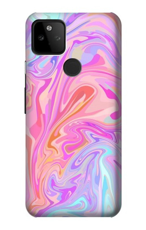 S3444 Digital Art Colorful Liquid Case Cover Custodia per Google Pixel 5A 5G