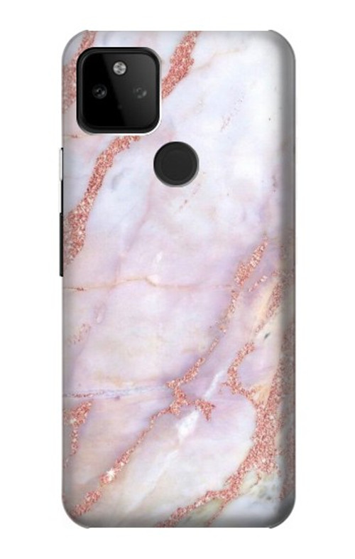 S3482 Soft Pink Marble Graphic Print Case Cover Custodia per Google Pixel 5A 5G