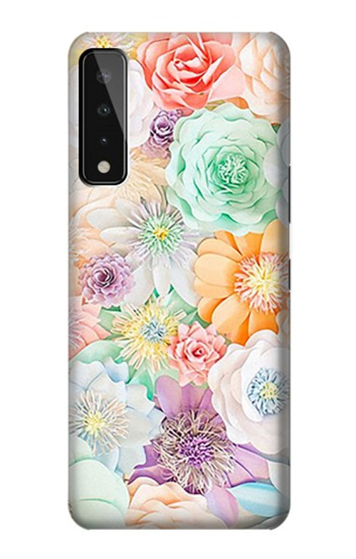 S3705 Pastel Floral Flower Case Cover Custodia per LG Stylo 7 5G