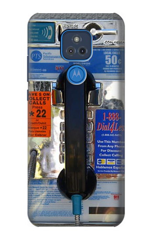 S0087 Payphone Case Cover Custodia per Motorola Moto G Play (2021) S0087 Payphone Case Cover Custodia per Motorola Moto G Play (2021)