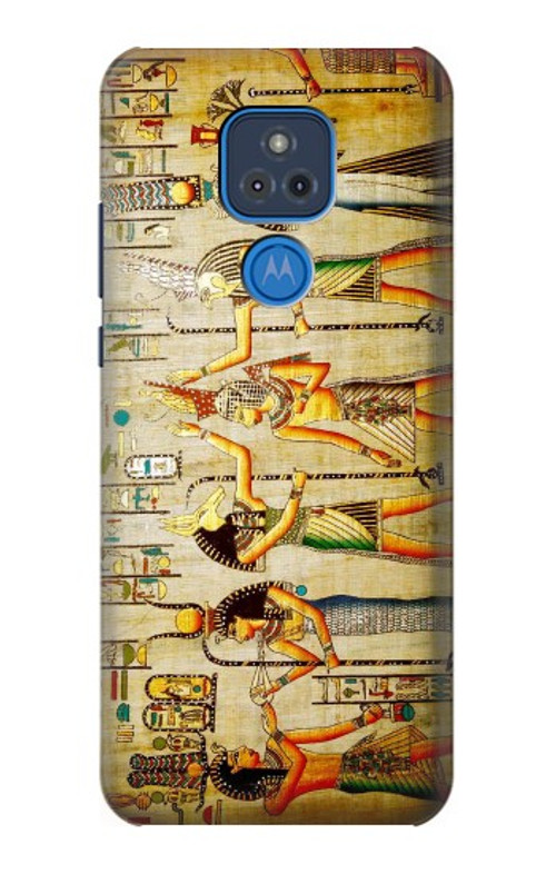 S0272 Egypt Wall Art Case Cover Custodia per Motorola Moto G Play (2021)