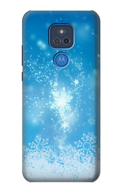 S2923 Frozen Snow Spell Magic Case Cover Custodia per Motorola Moto G Play (2021)