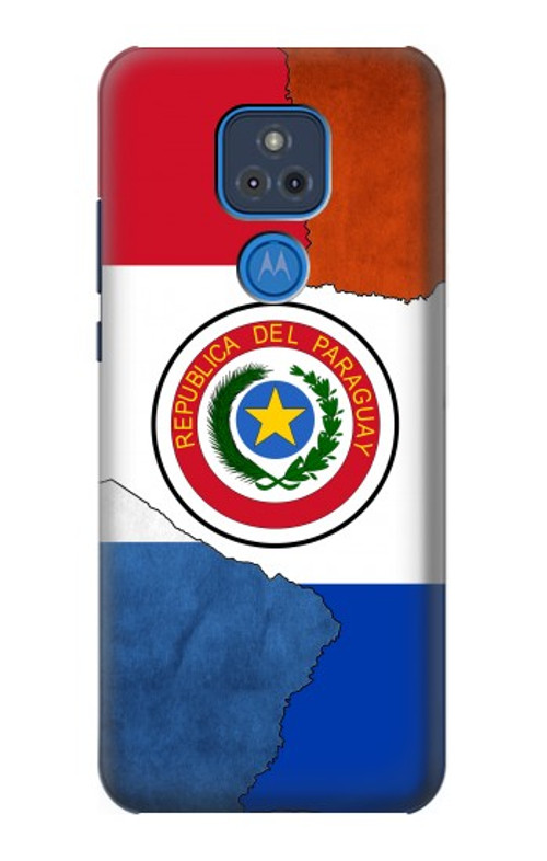 S3017 Paraguay Flag Case Cover Custodia per Motorola Moto G Play (2021)