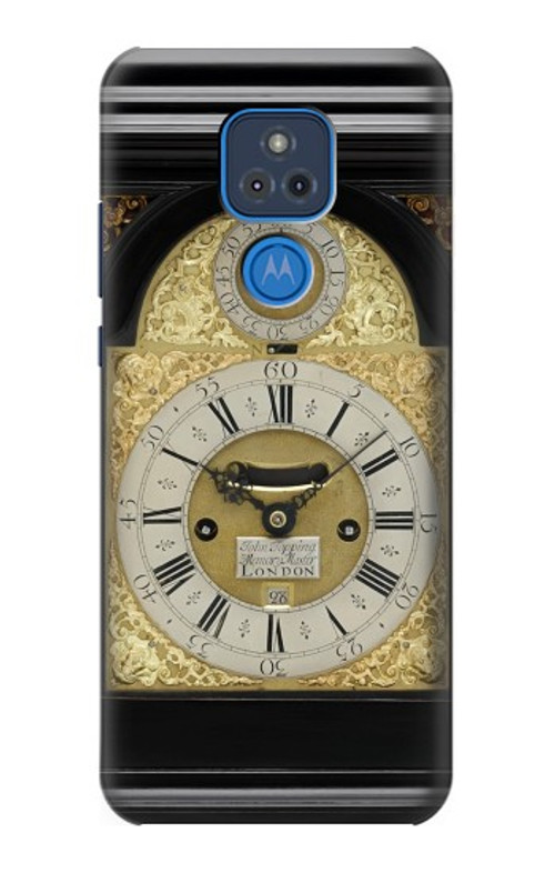 S3144 Antique Bracket Clock Case Cover Custodia per Motorola Moto G Play (2021)