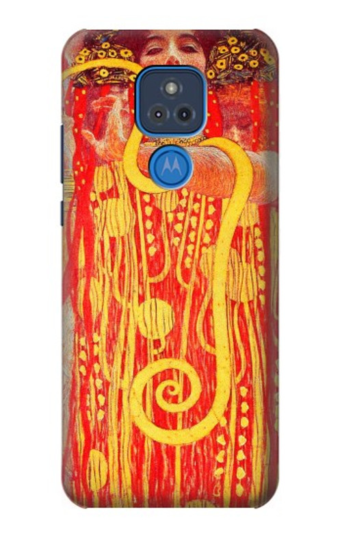 S3352 Gustav Klimt Medicine Case Cover Custodia per Motorola Moto G Play (2021)