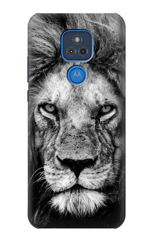 S3372 Lion Face Case Cover Custodia per Motorola Moto G Play (2021)