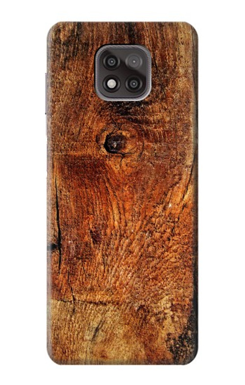 S1140 Wood Skin Graphic Case Cover Custodia per Motorola Moto G Power (2021)