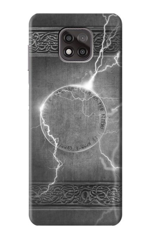 S2533 Thor Thunder Strike Hammer Case Cover Custodia per Motorola Moto G Power (2021)