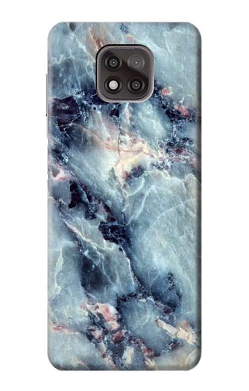 S2689 Blue Marble Texture Graphic Printed Case Cover Custodia per Motorola Moto G Power (2021)