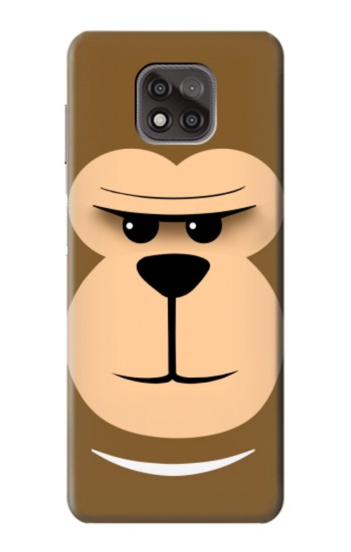 S2721 Cute Grumpy Monkey Cartoon Case Cover Custodia per Motorola Moto G Power (2021) S2721 Cute Grumpy Monkey Cartoon Case Cover Custodia per Motorola Moto G Power (2021)