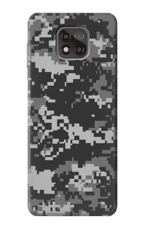 S3293 Urban Black Camo Camouflage Case Cover Custodia per Motorola Moto G Power (2021)