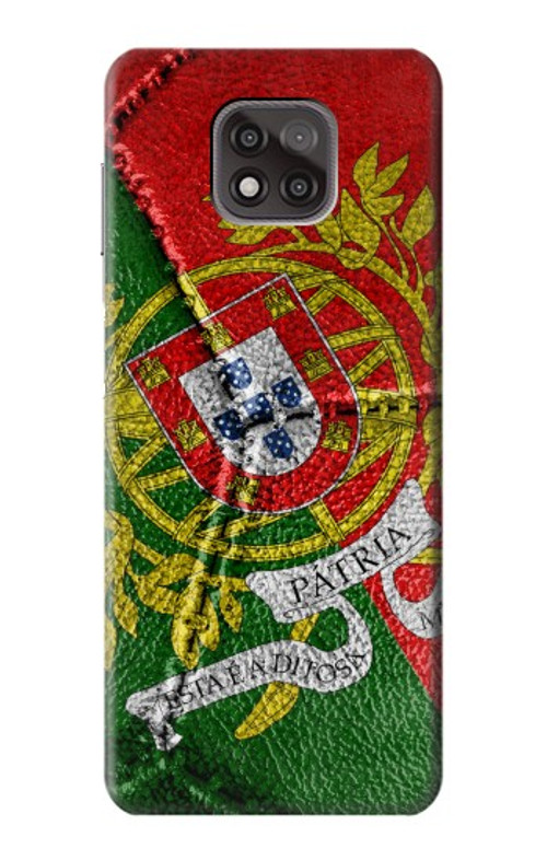 S3300 Portugal Flag Vintage Football Graphic Case Cover Custodia per Motorola Moto G Power (2021)