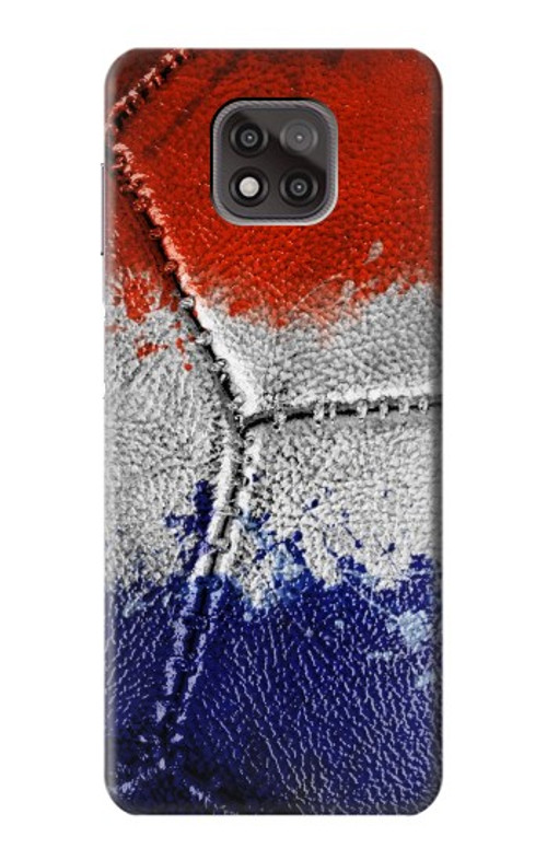 S3304 France Flag Vintage Football Graphic Case Cover Custodia per Motorola Moto G Power (2021)