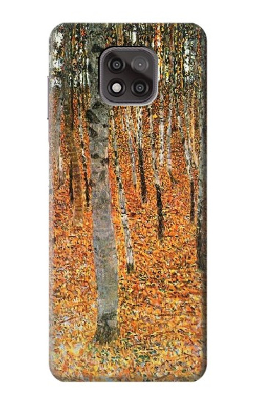 S3380 Gustav Klimt Birch Forest Case Cover Custodia per Motorola Moto G Power (2021)