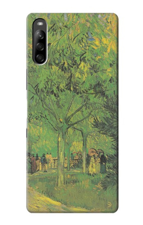 S3748 Van Gogh A Lane in a Public Garden Case Cover Custodia per Sony Xperia L5