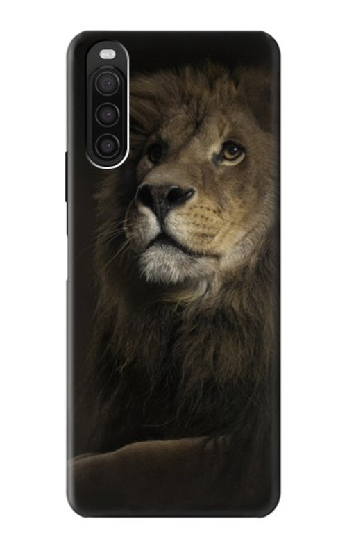 S0472 Lion Case Cover Custodia per Sony Xperia 10 III