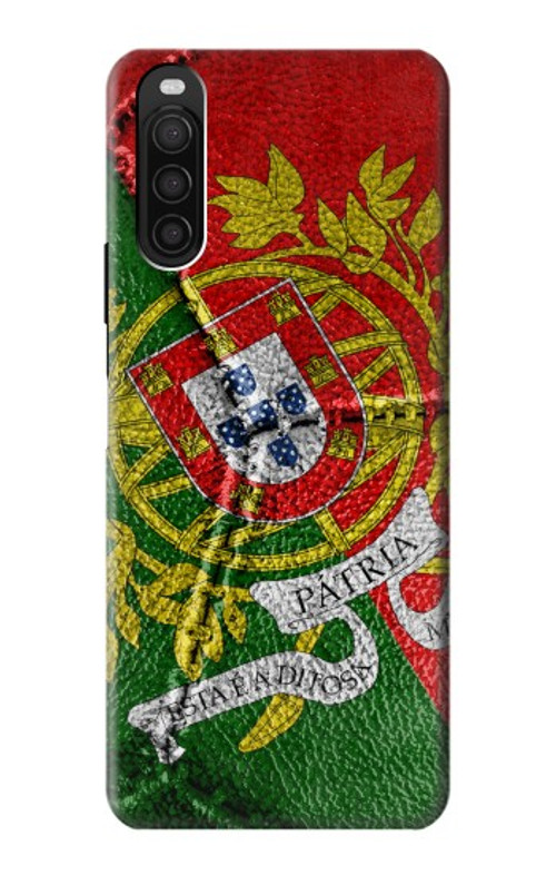 S3300 Portugal Flag Vintage Football Graphic Case Cover Custodia per Sony Xperia 10 III