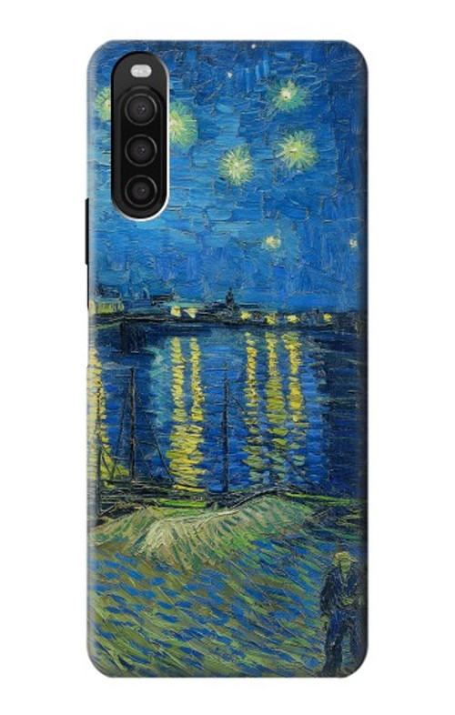 S3336 Van Gogh Starry Night Over the Rhone Case Cover Custodia per Sony Xperia 10 III