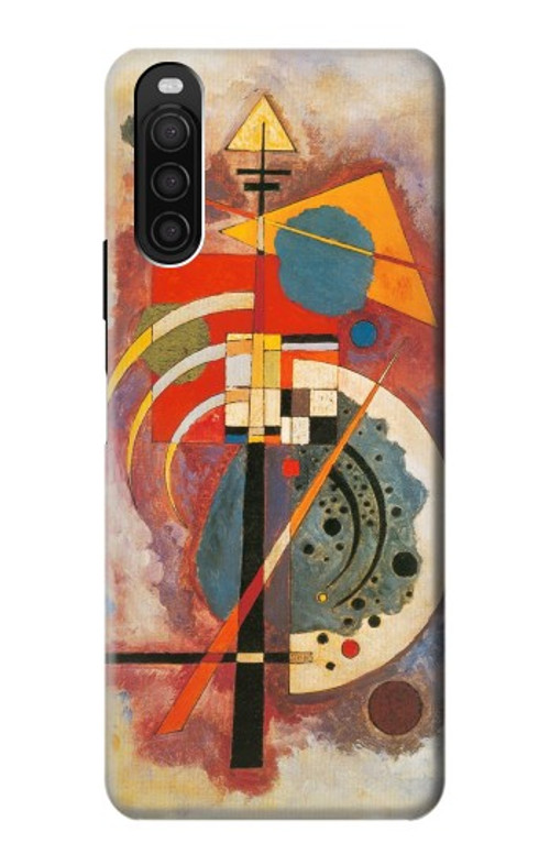 S3337 Wassily Kandinsky Hommage a Grohmann Case Cover Custodia per Sony Xperia 10 III