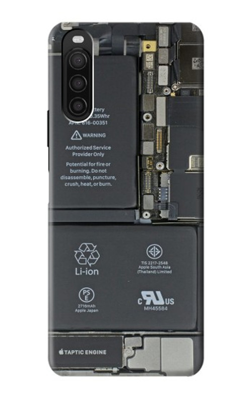 S3467 Inside Mobile Phone Graphic Case Cover Custodia per Sony Xperia 10 III