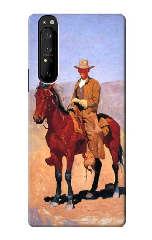 S0772 Cowboy Western Case Cover Custodia per Sony Xperia 1 III S0772 Cowboy Western Case Cover Custodia per Sony Xperia 1 III