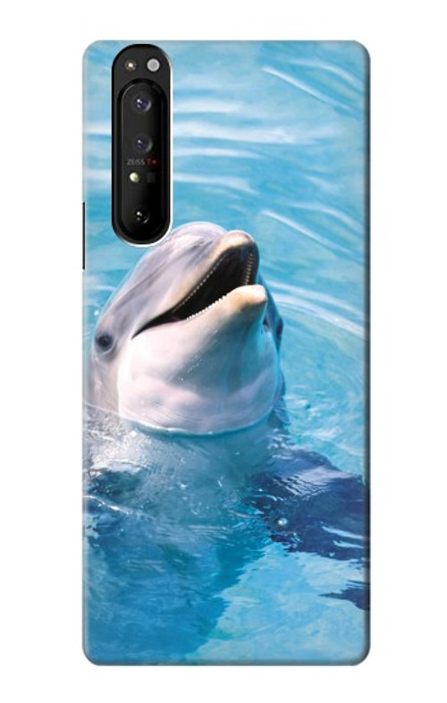 S1291 Dolphin Case Cover Custodia per Sony Xperia 1 III