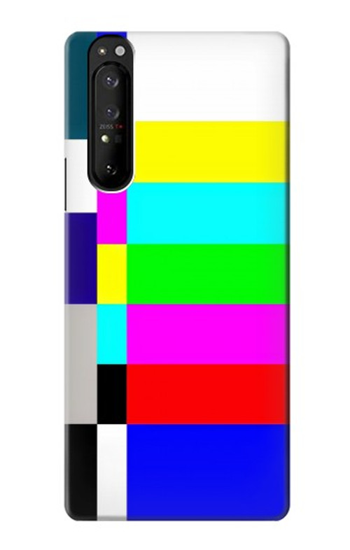 S2348 No Signal TV Case Cover Custodia per Sony Xperia 1 III S2348 No Signal TV Case Cover Custodia per Sony Xperia 1 III