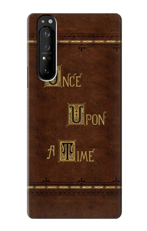 S2643 Once Upon A Time Book Case Cover Custodia per Sony Xperia 1 III