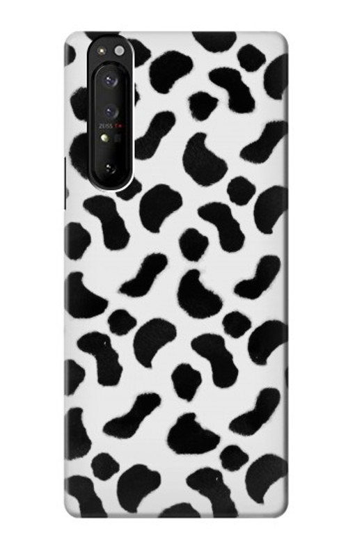 S2728 Dalmatians Texture Case Cover Custodia per Sony Xperia 1 III S2728 Dalmatians Texture Case Cover Custodia per Sony Xperia 1 III