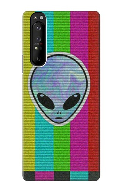 S3437 Alien No Signal Case Cover Custodia per Sony Xperia 1 III