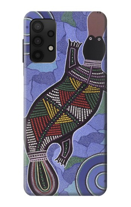 S3387 Platypus Australian Aboriginal Art Case Cover Custodia per Samsung Galaxy A32 4G