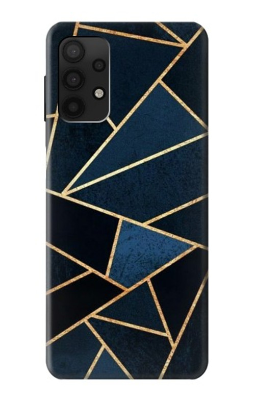 S3479 Navy Blue Graphic Art Case Cover Custodia per Samsung Galaxy A32 4G