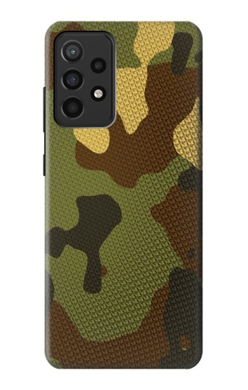 S1602 Camo Camouflage Graphic Printed Case Cover Custodia per Samsung Galaxy A52, Galaxy A52 5G