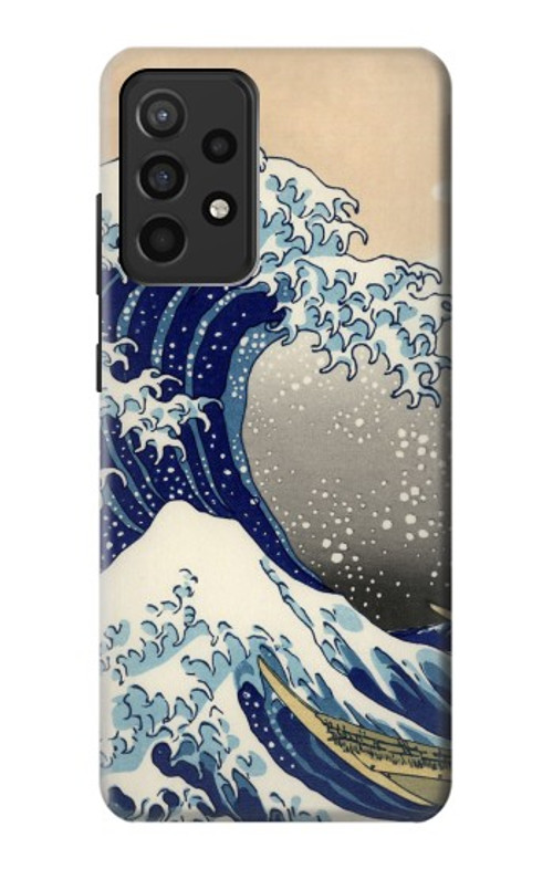 S2389 Hokusai The Great Wave off Kanagawa Case Cover Custodia per Samsung Galaxy A52, Galaxy A52 5G