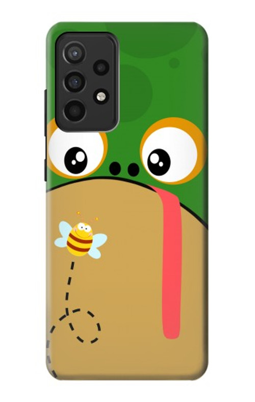 S2765 Frog Bee Cute Cartoon Case Cover Custodia per Samsung Galaxy A52, Galaxy A52 5G