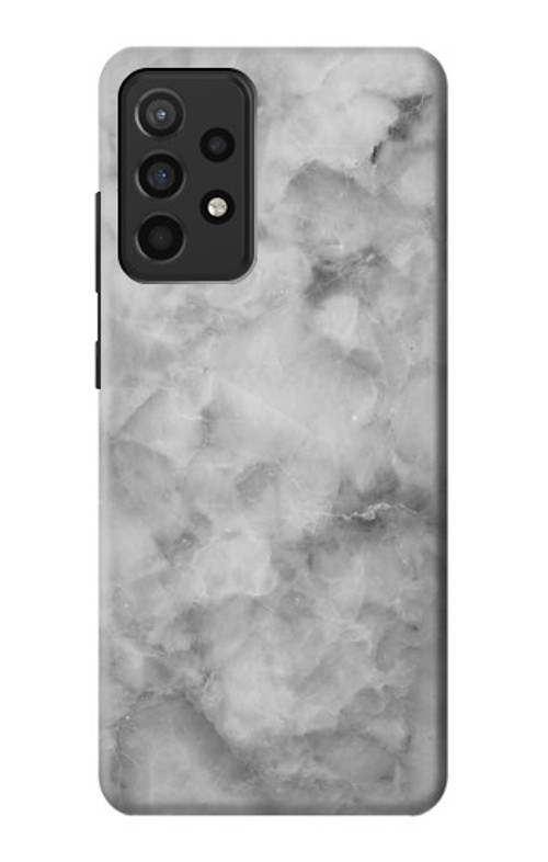 S2845 Gray Marble Texture Case Cover Custodia per Samsung Galaxy A52, Galaxy A52 5G